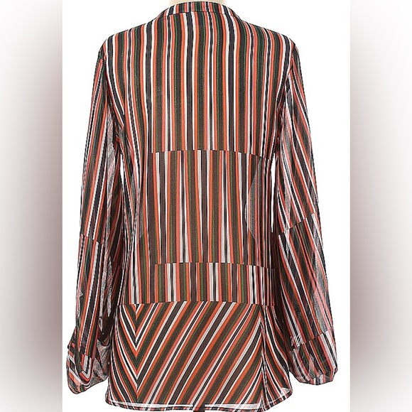 Cabi Ultimate Striped Blouse style 5519 - Picture 3 of 6